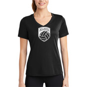   - LST353 Ladies V Neck PosiCharge™ Competitor™ Tee